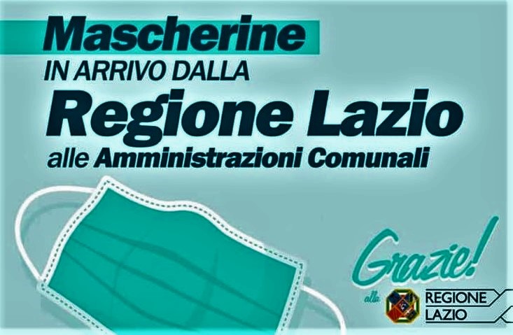 regione lazio mascherine