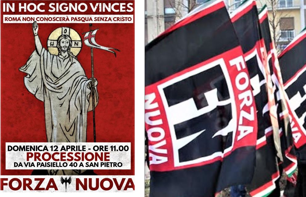 processione forza nuova