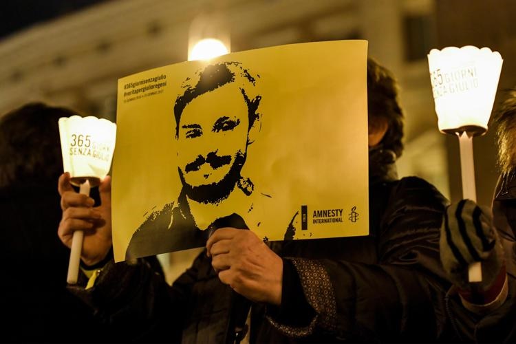 egiziani regeni manifestazione