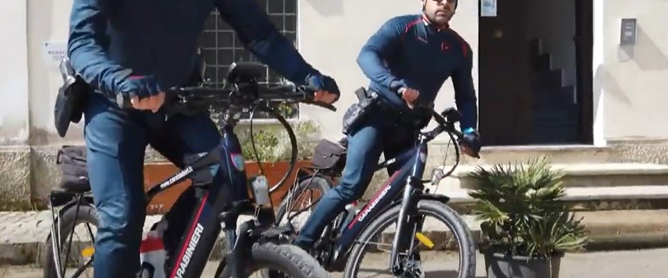 bici elettriche carabinieri