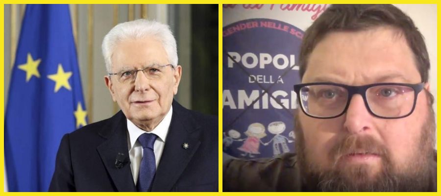 Mattarella, Mario Adinolfi