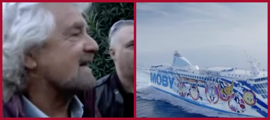 Grillo, Moby, inchiesta Report