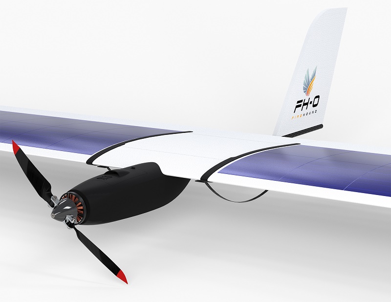 firehound zero drone solare