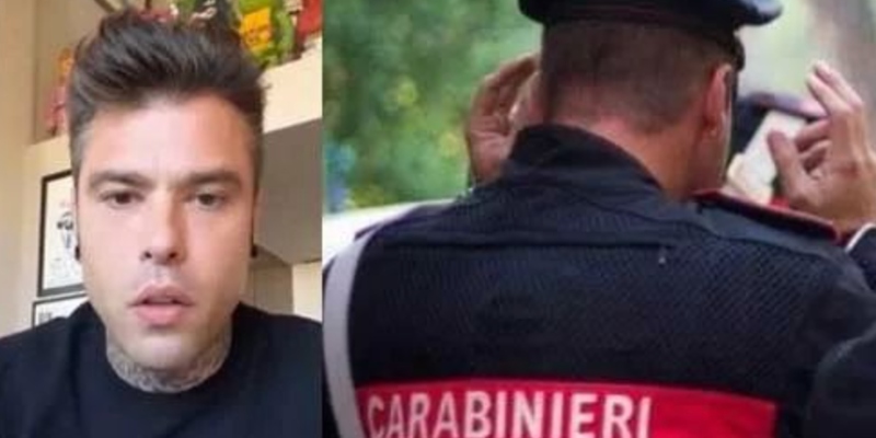 Fedez carabinieri