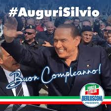 Auguri a Silvio Berlusconi