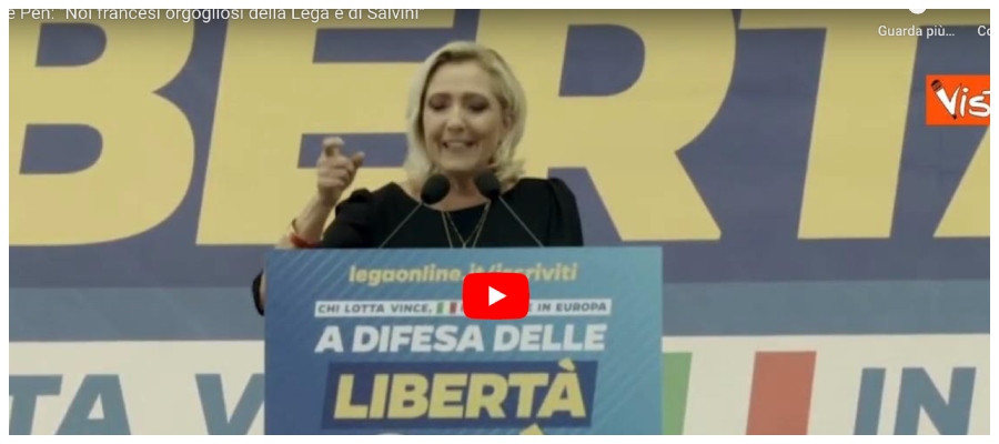 Le Pen, Salvini