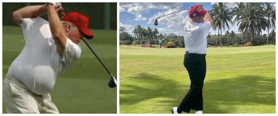 Trump, golf
