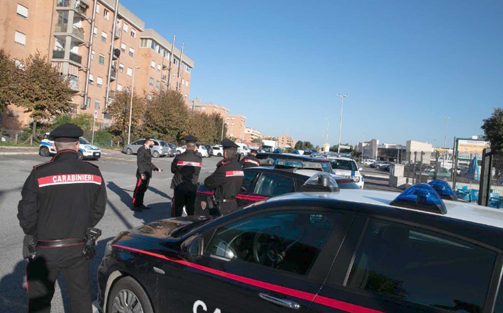 Carabinieri ad Ostia, foto generica