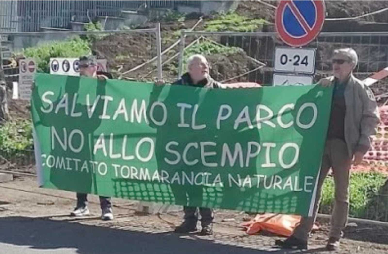 Cittadini contro la deforestazione di Tor Marancia