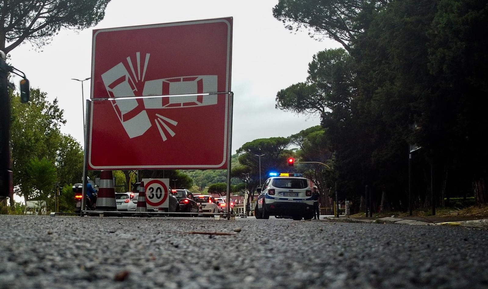 incidente Polizia Locale Roma