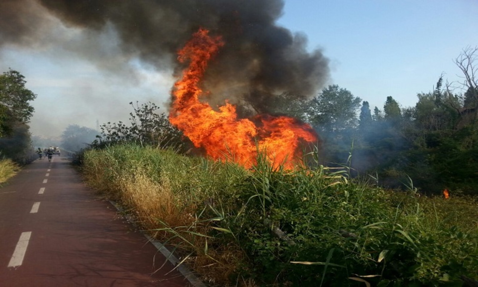 Incendio a Roma, l'ordinanza del Sindaco