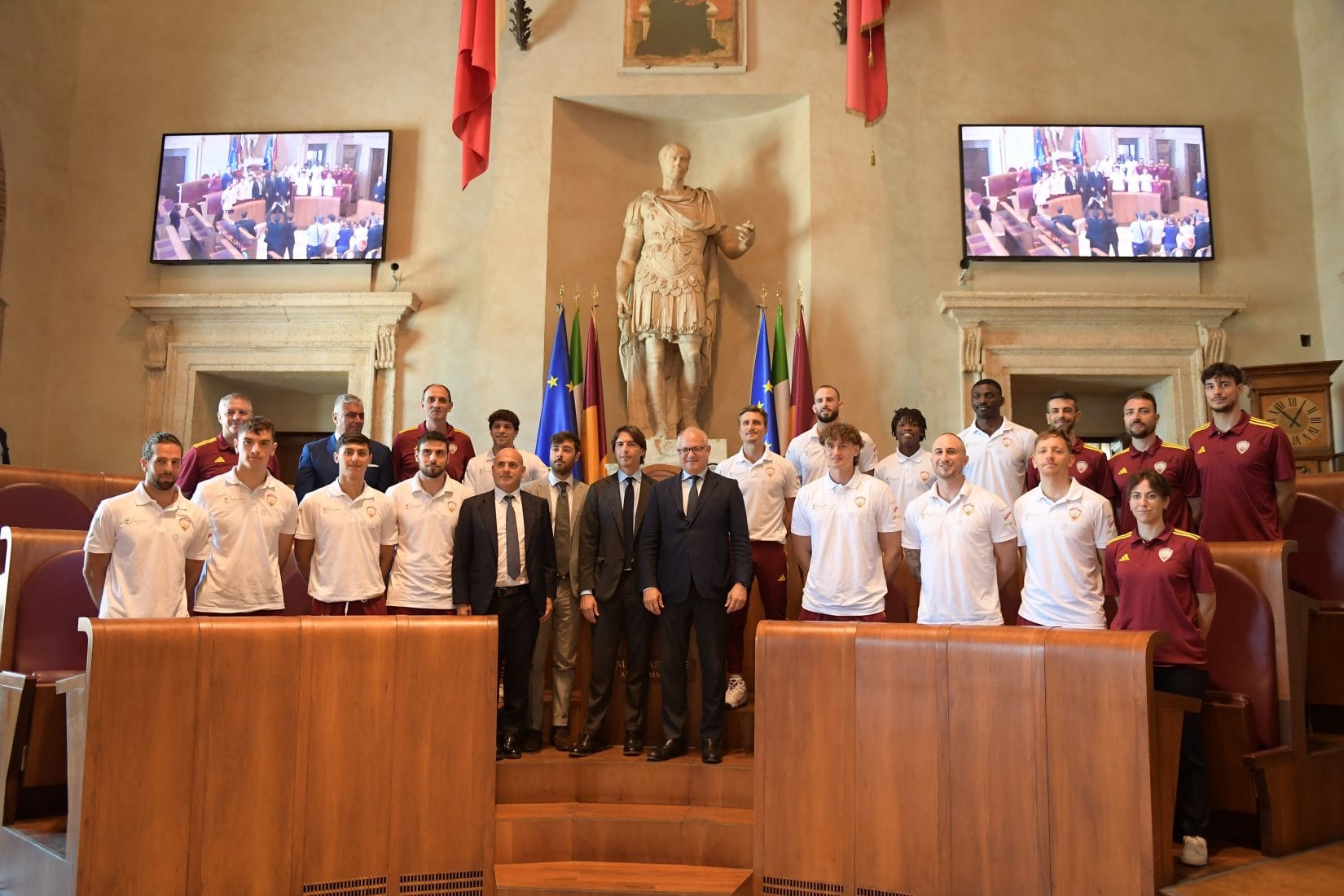 Virtus Roma 60 in Campidoglio