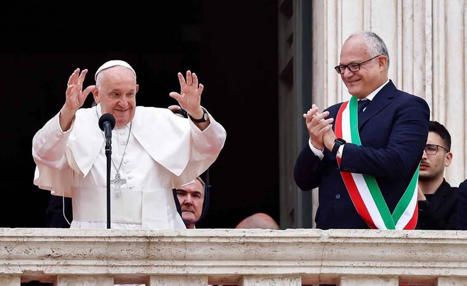 Papa Francesco in Campidoglio