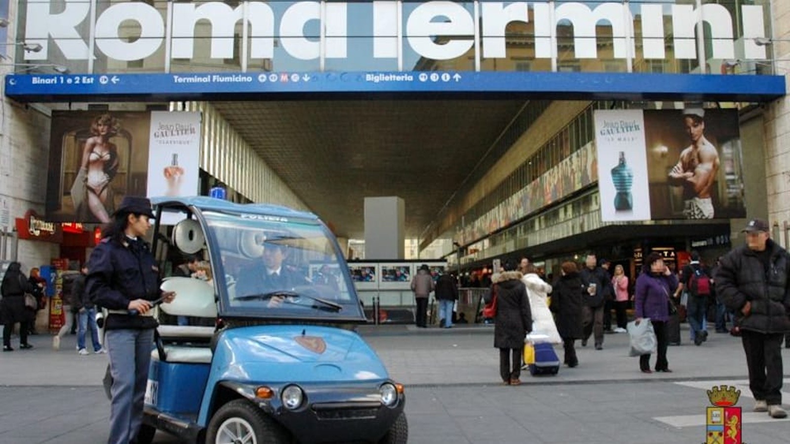 Polfer polizia stazione Termini