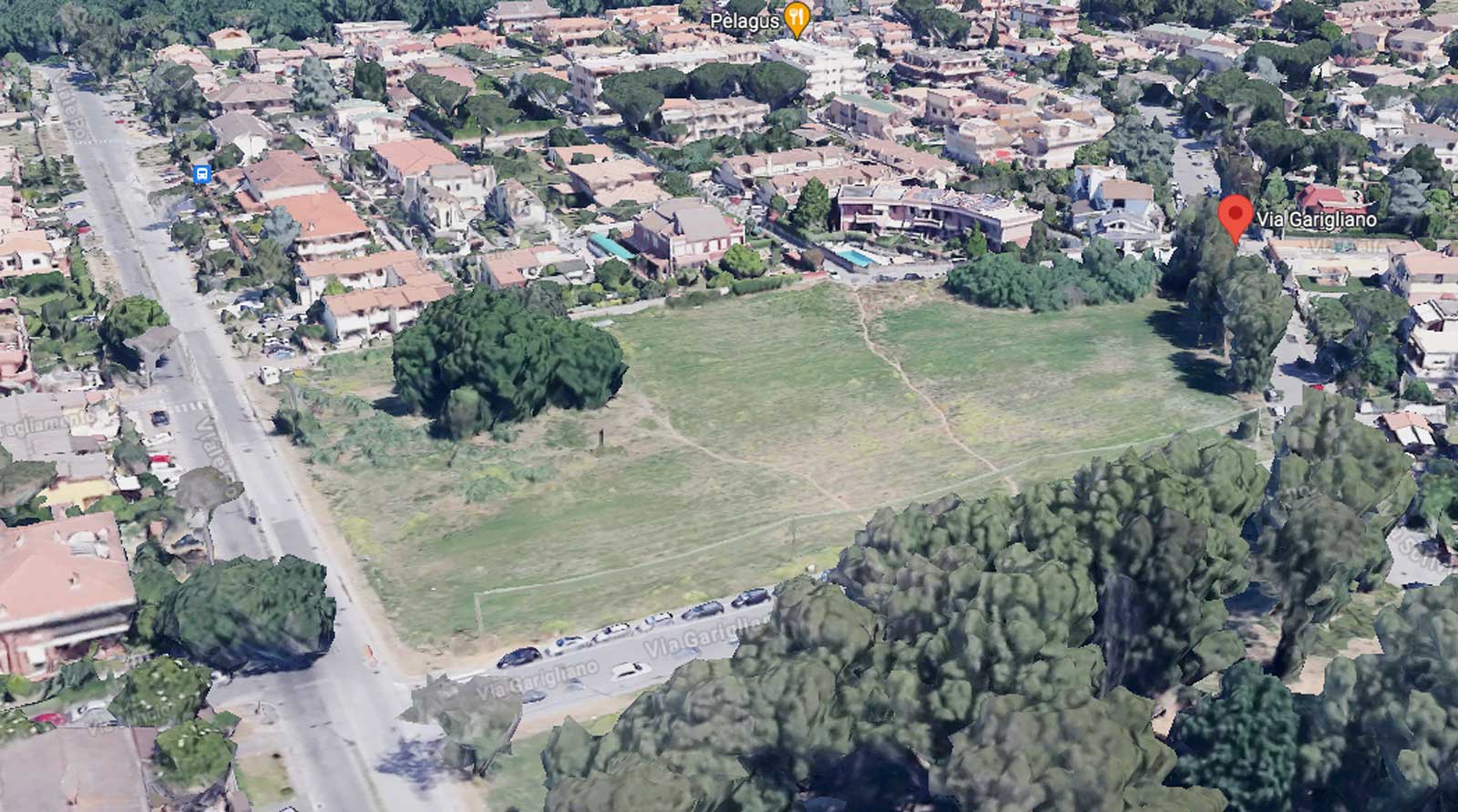 Pomezia, l'area verde di 600 metriquadrati a Campo Ascxolano che presto diverrà un parco attrezzato per bimbi 4 - 14 anni