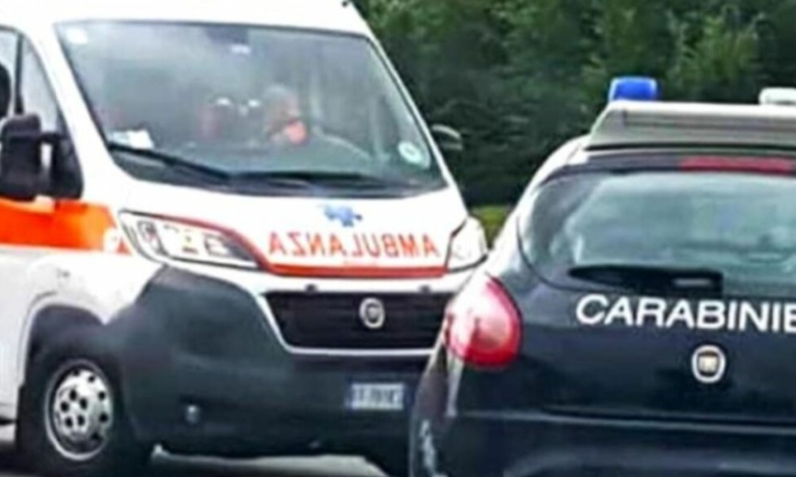 carabinieri e ambulanza