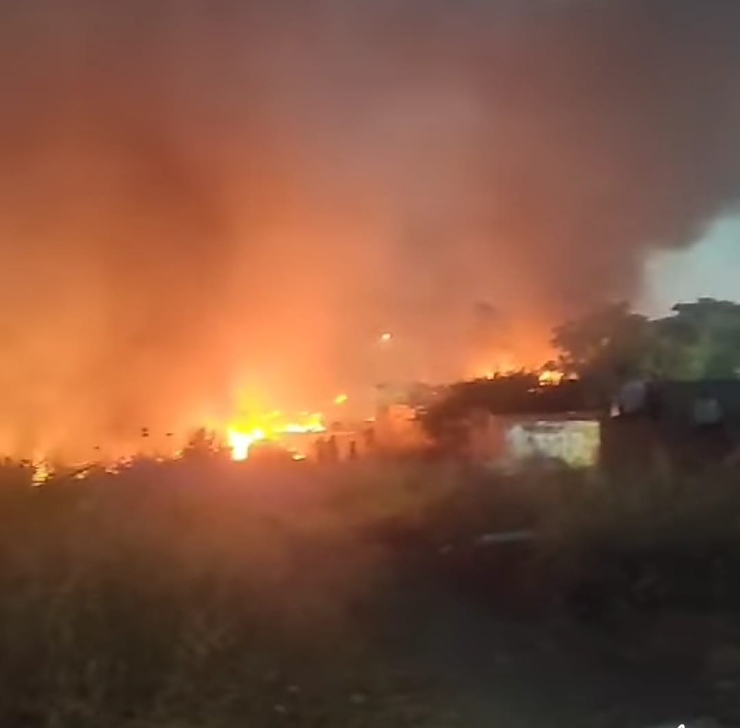 Incendi a Roma est