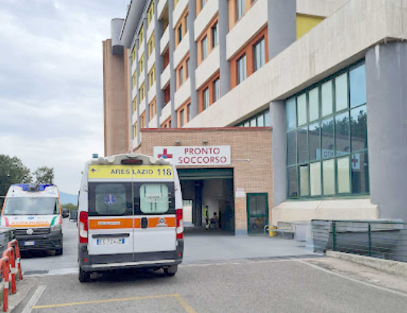 Ospedale Spaziani di Frosinone, ingresso del Pronto Soccorso