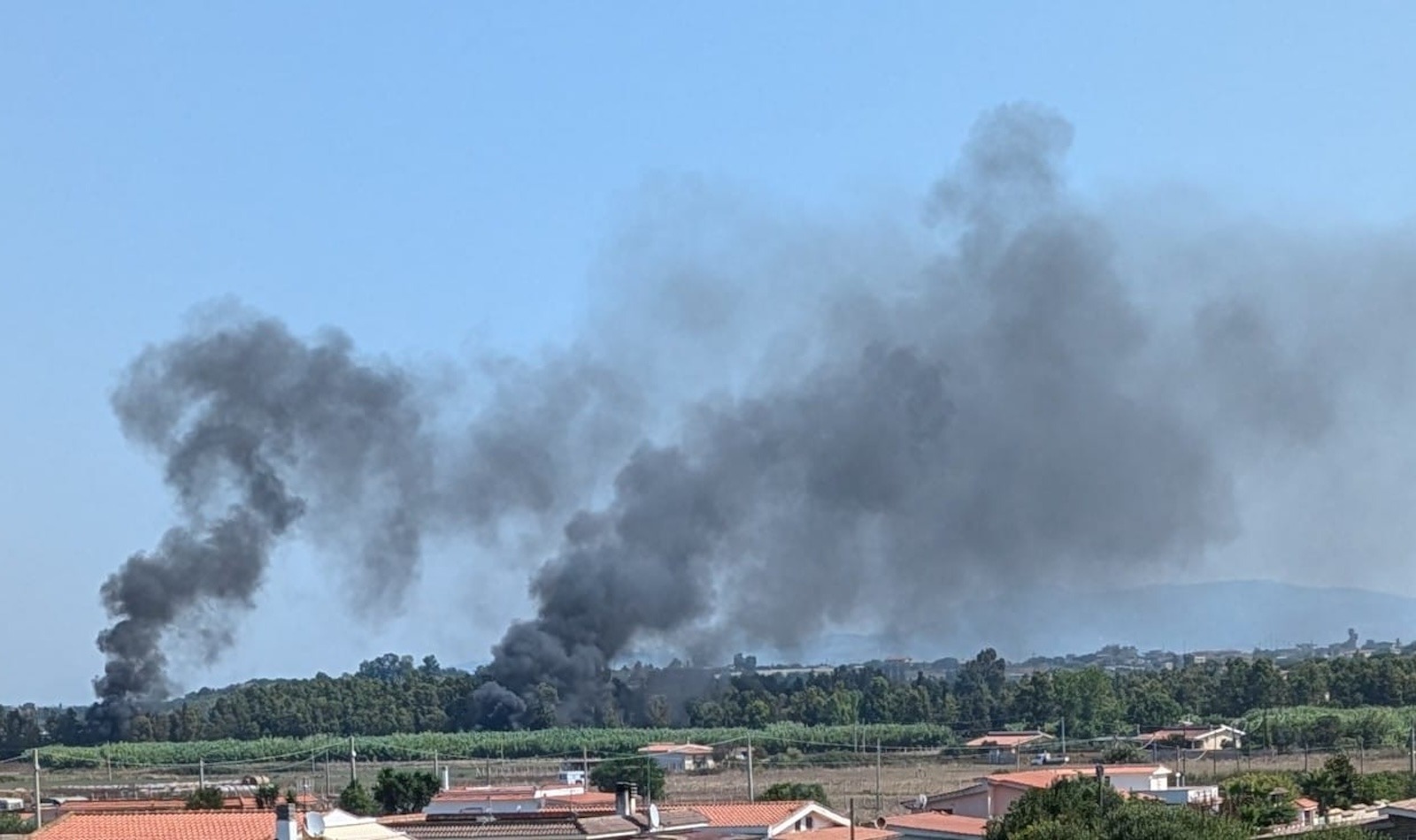 Incendio Salzare 29 Luglio