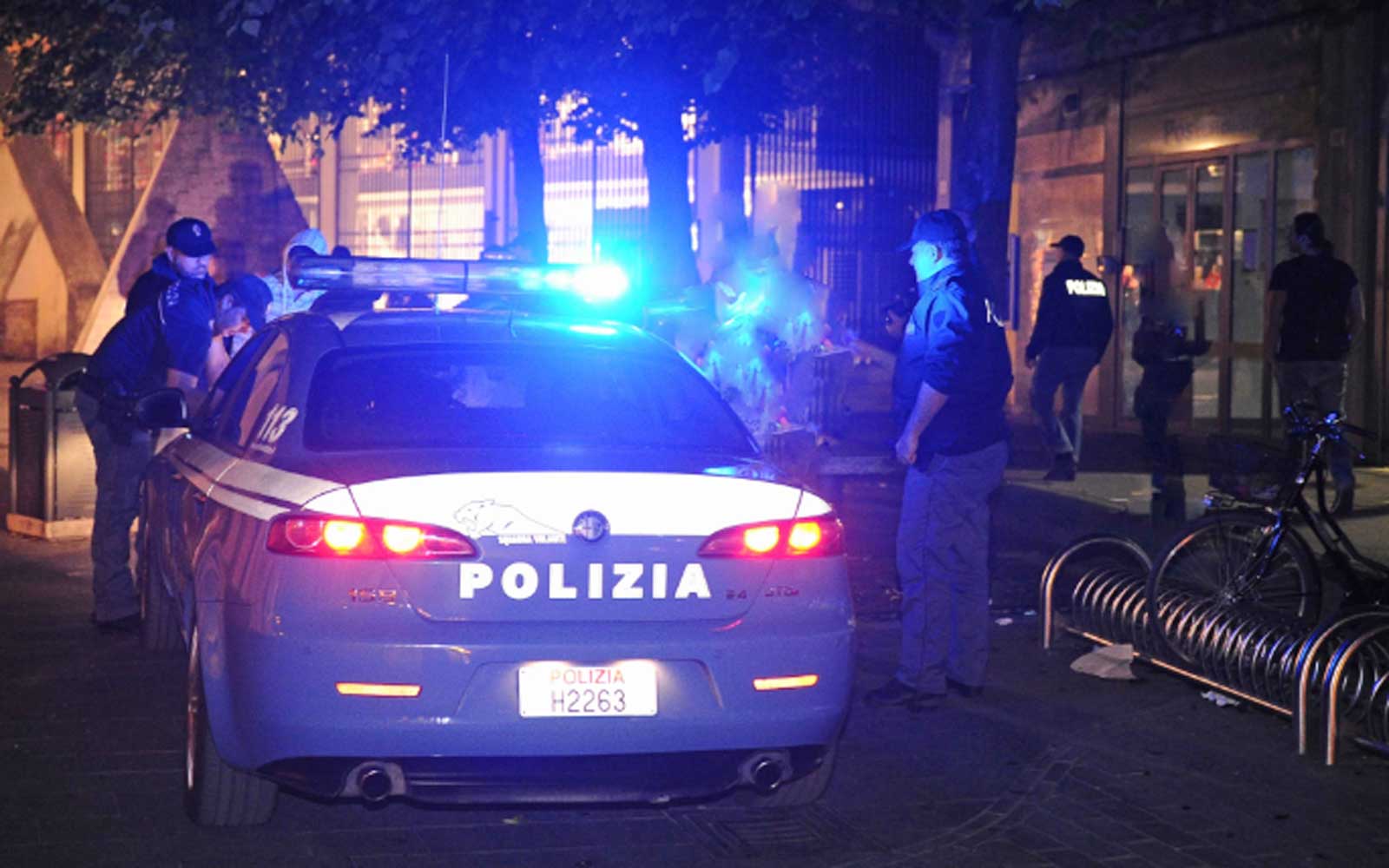 Ladispoli, l'intervento della Polizia di Stato in via Ancona