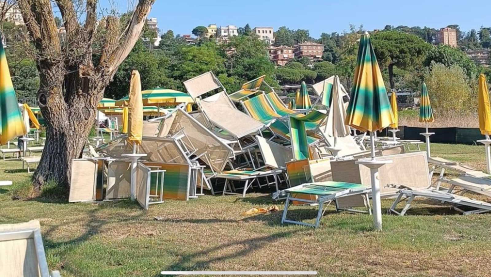 Lago Albano stabilimento balneare Dal Conte