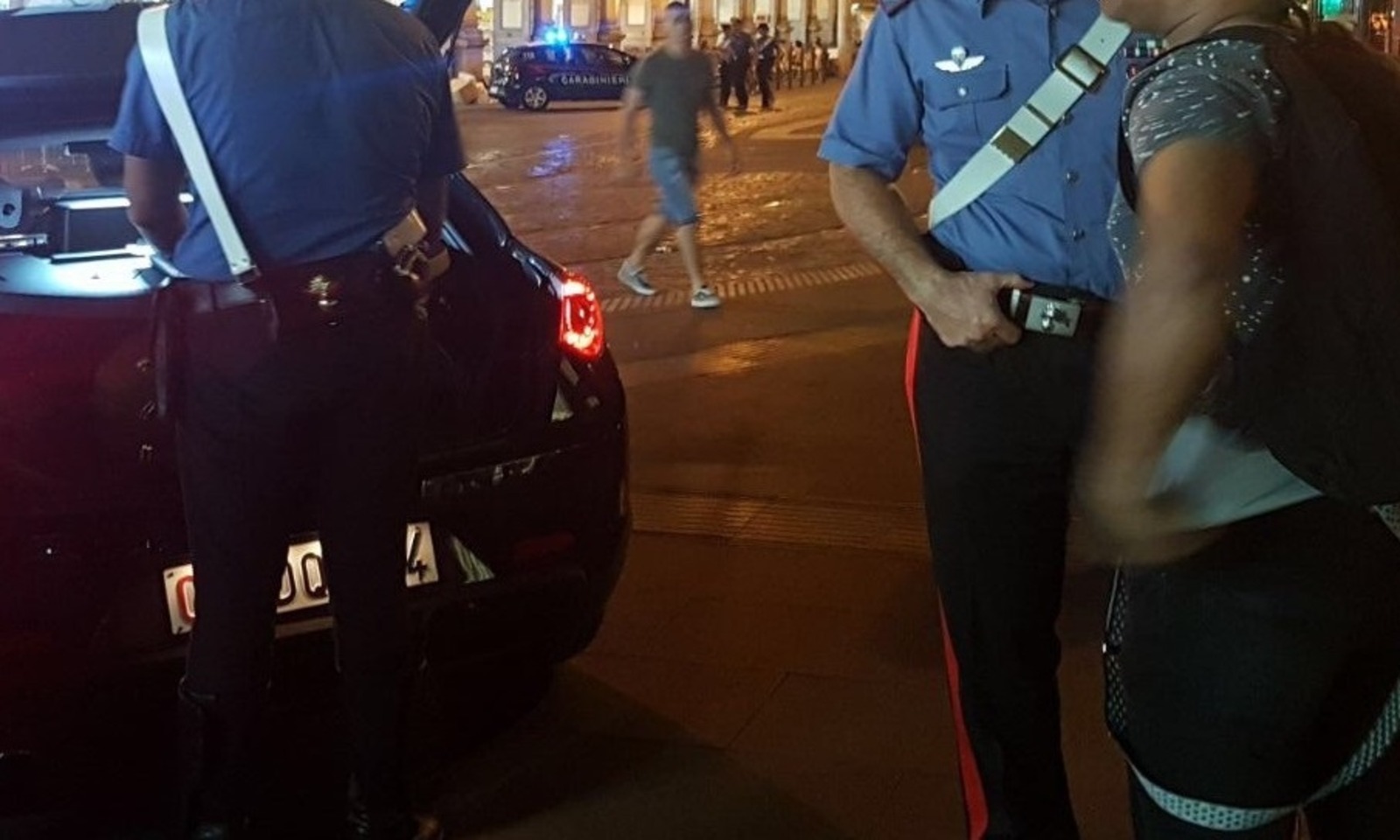 Arresto a Termini