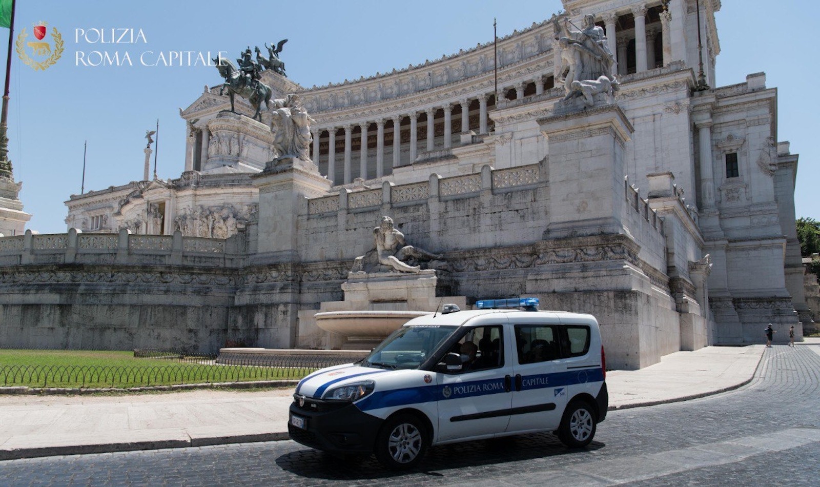 Polizia Locale all'Altare della Patria