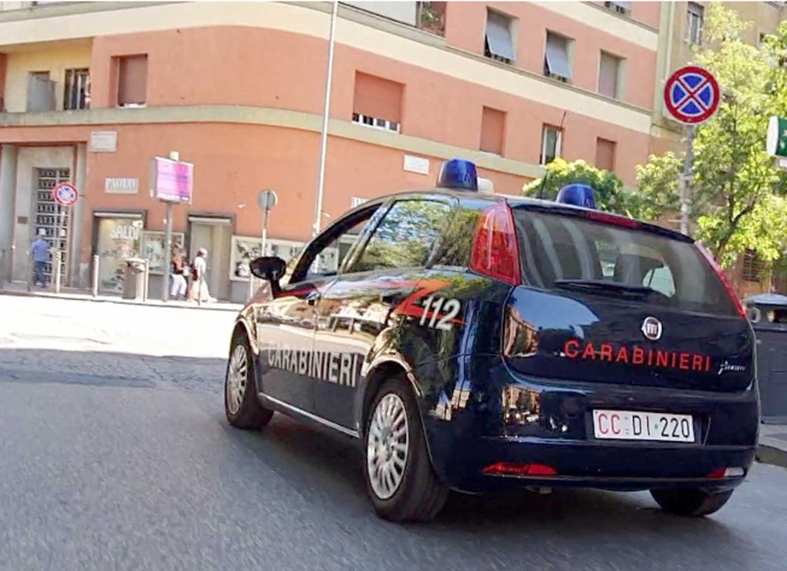 Roma carabinieri via della Lega Lombarda, piazza delle Province