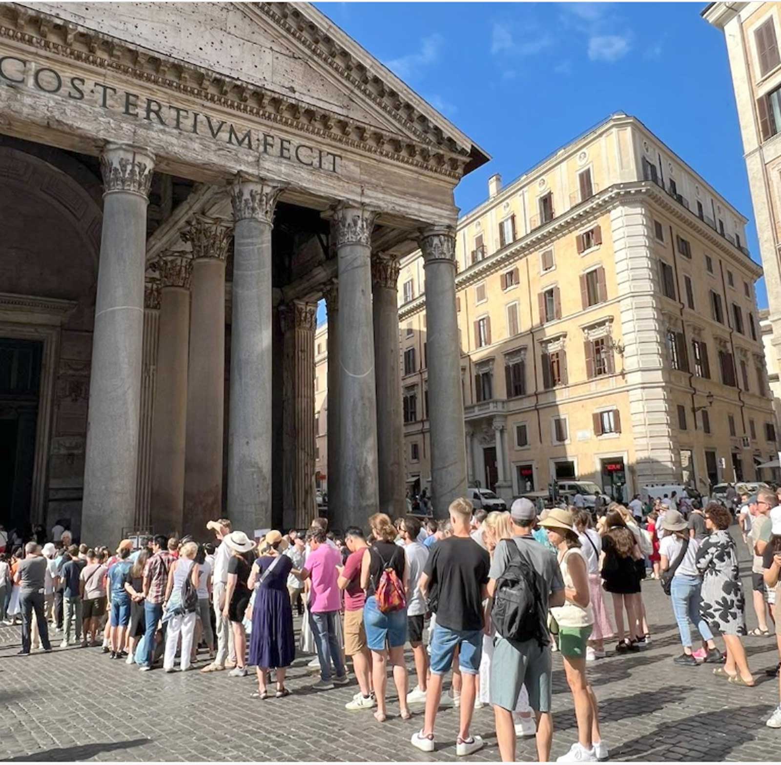 Il Pantheon di Roma, con biglietto a pagamento