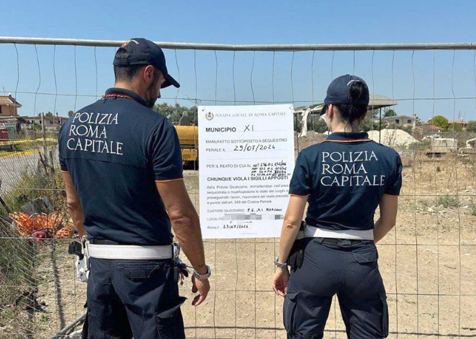 Polizia Locale in azione tra Roma e Fiumicino