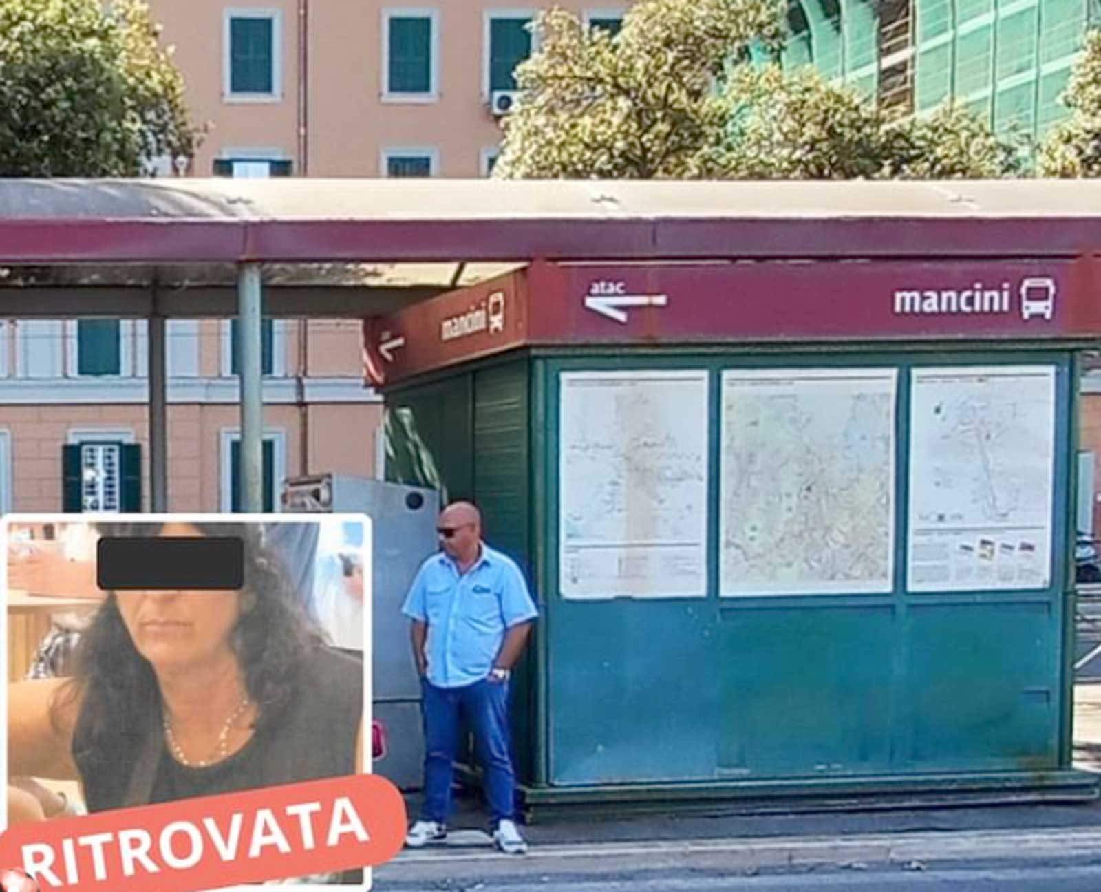 Gianfranco ad una stazione Atac di Roma