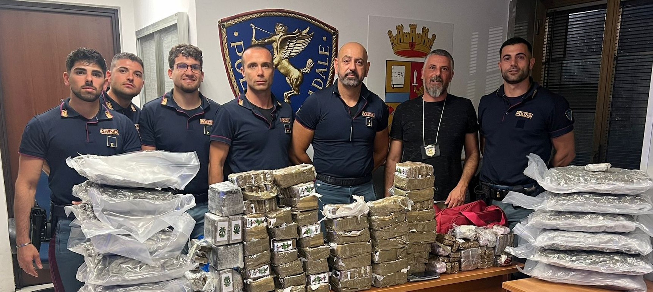 Droga sequestrata dalla polizia stradale sul GRA