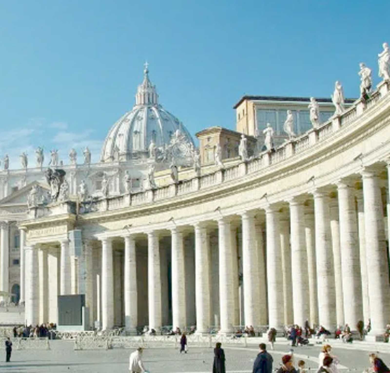 Il Vaticano e piazza San Pietro