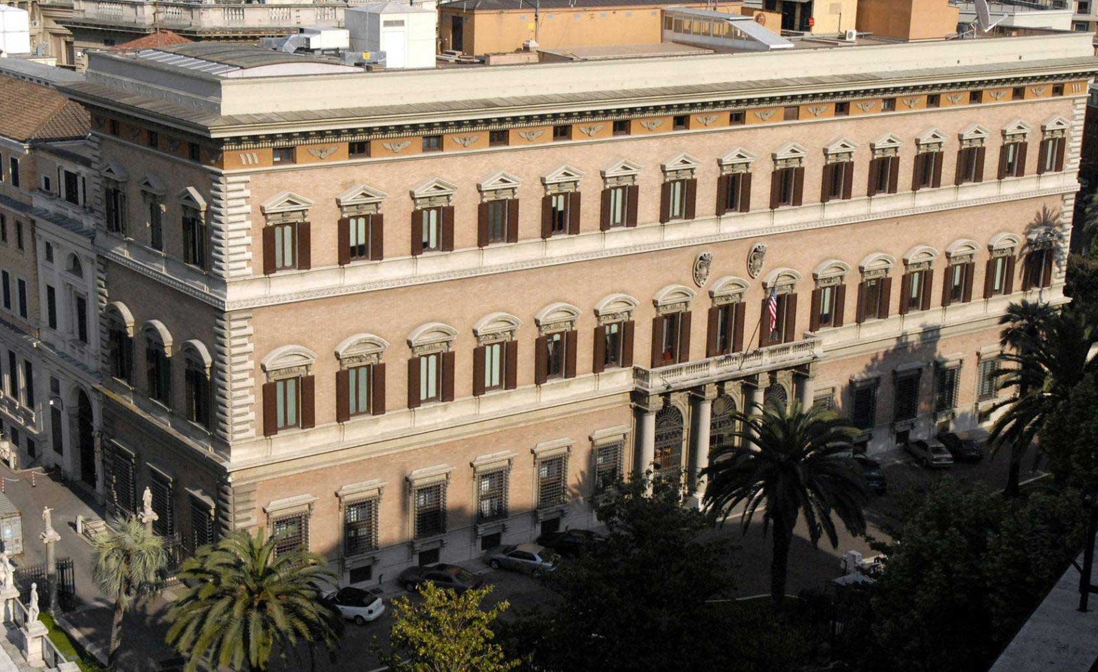 L'ambasciata americana a Roma