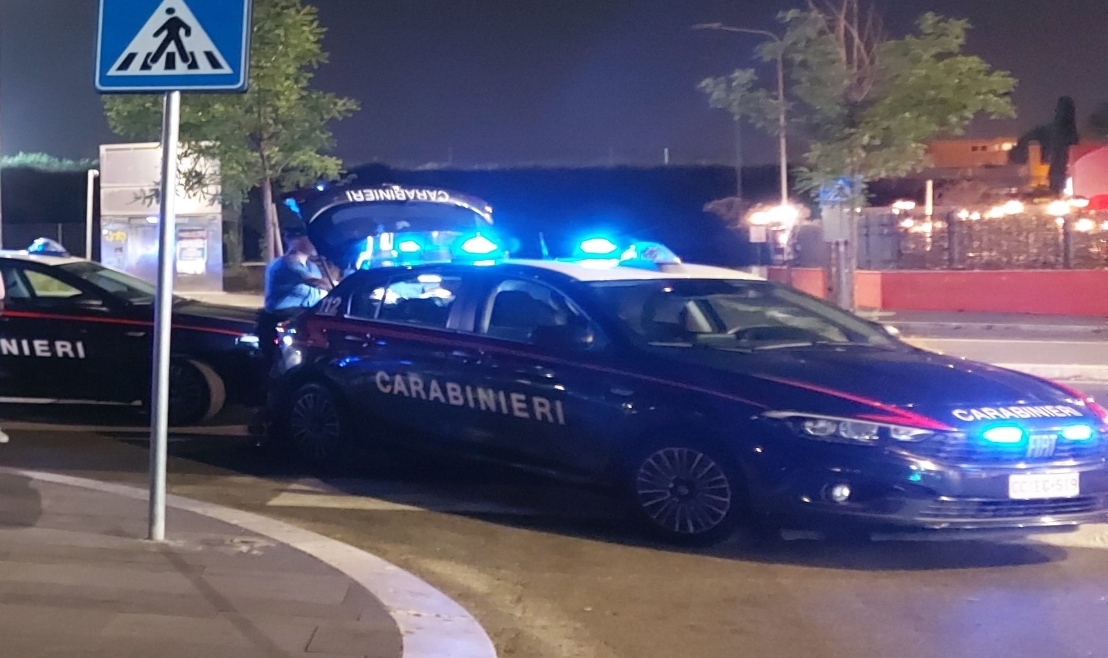 Carabinieri per rissa