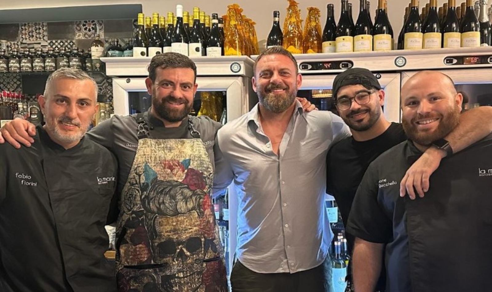 Daniele De Rossi a Fiumicino