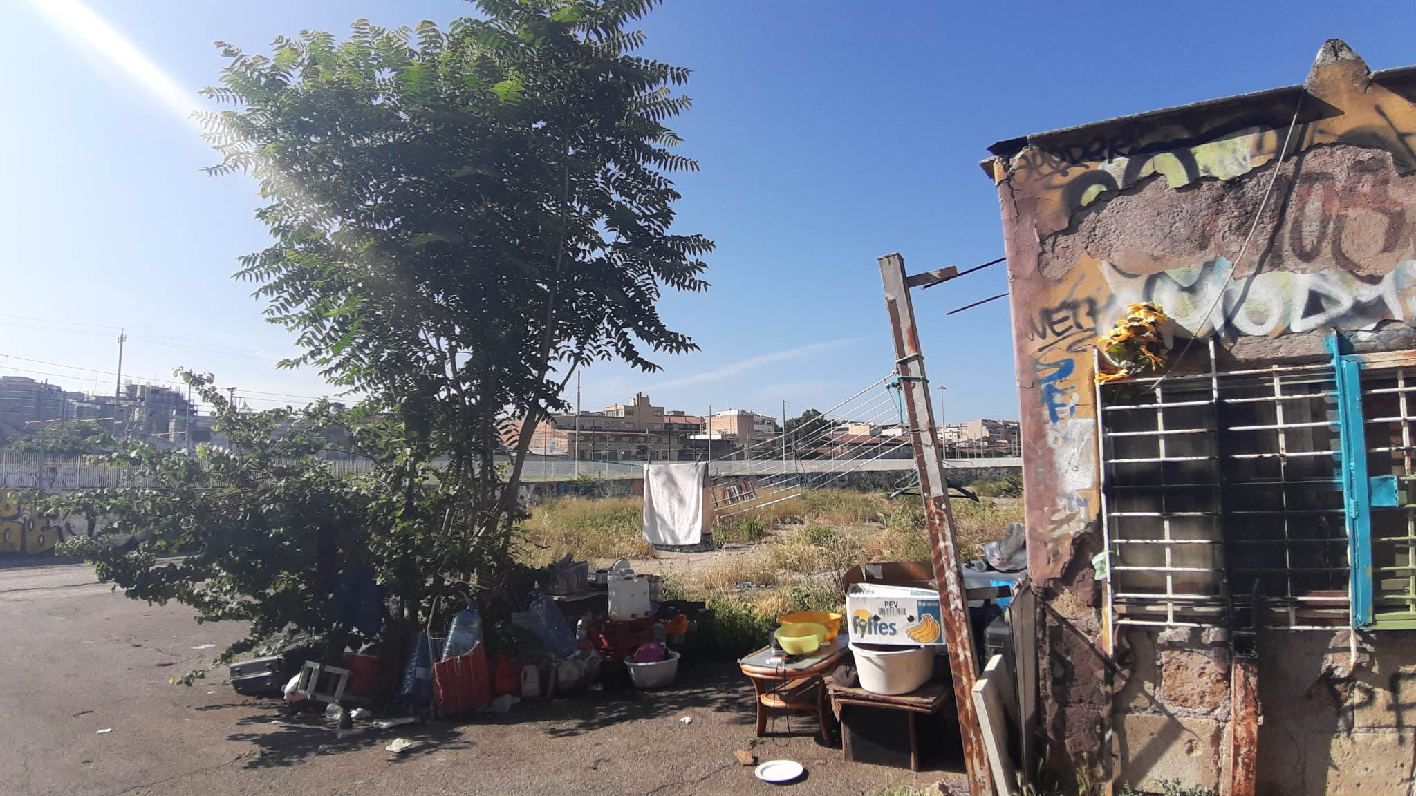 Favelas via della Stazione Tuscolana