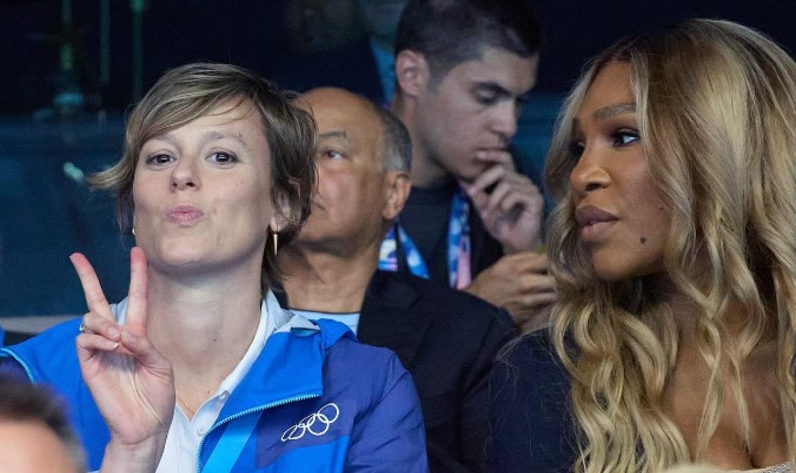 Federica Pellegrini e Serena Williams