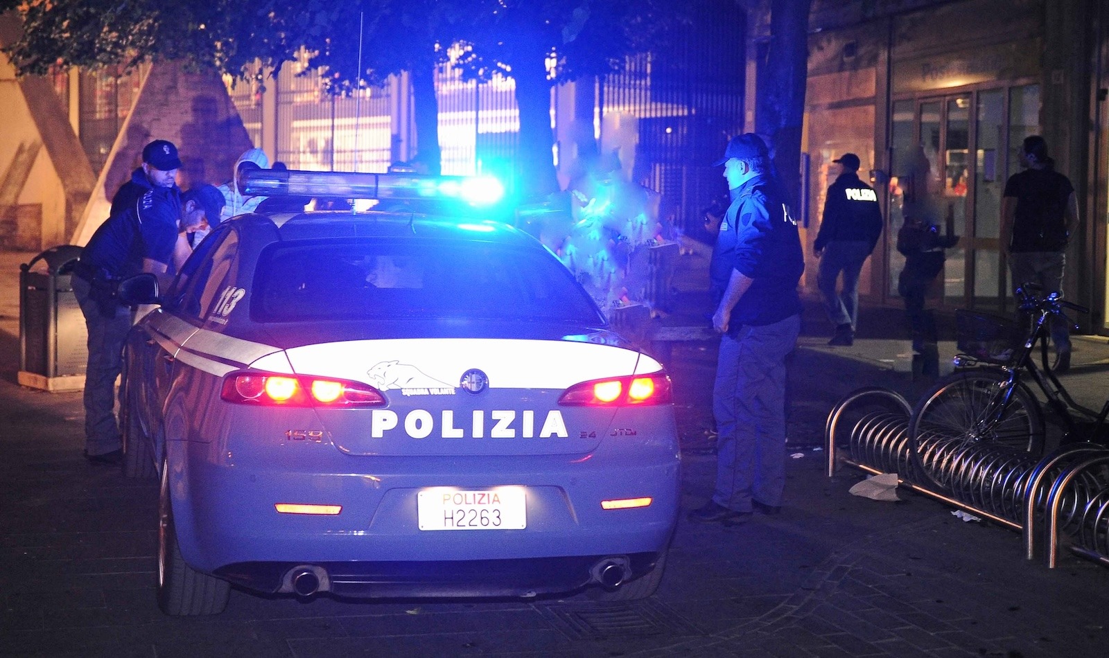 polizia notte