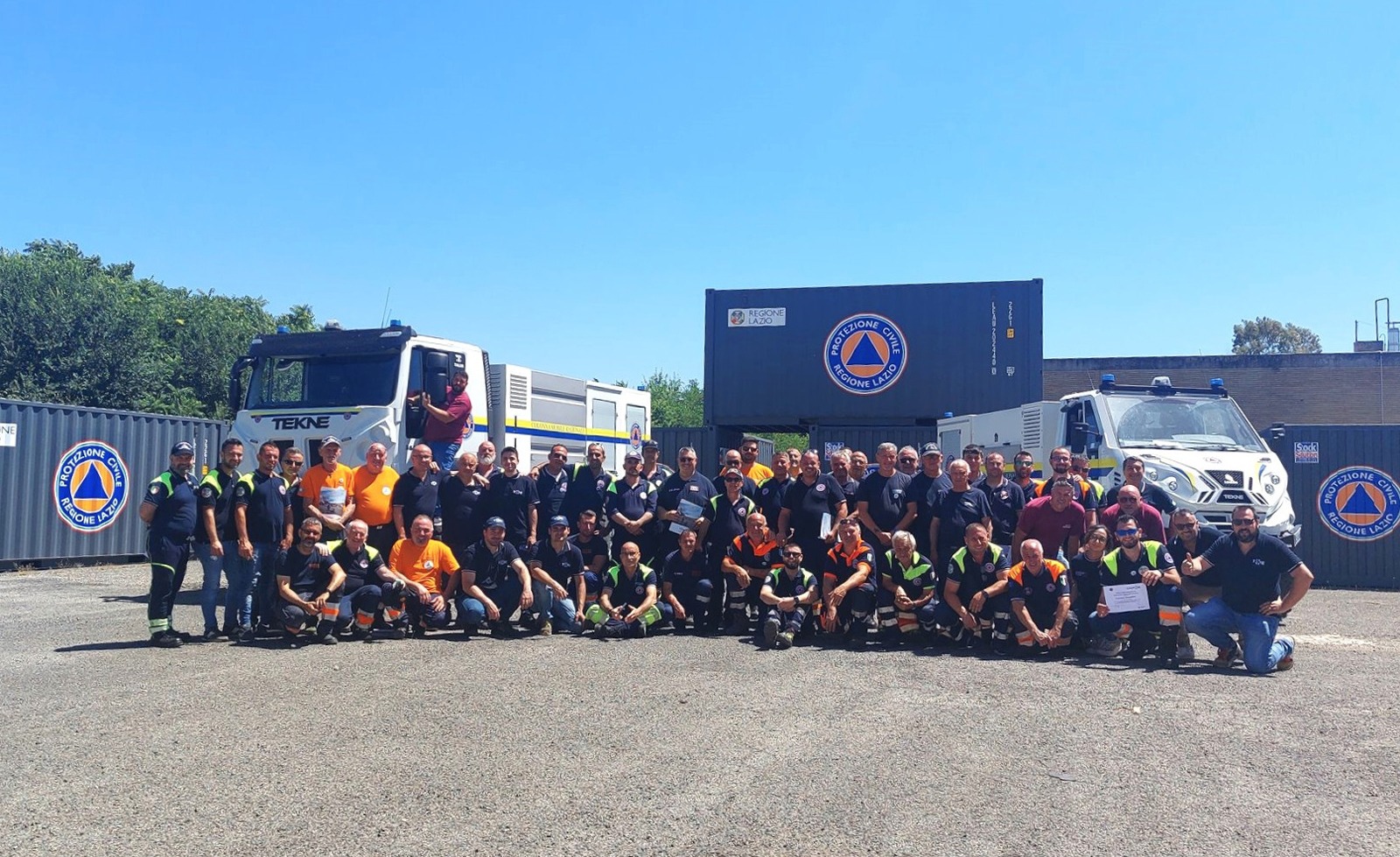 Nuovi mezzi per la Protezione civile del Lazio