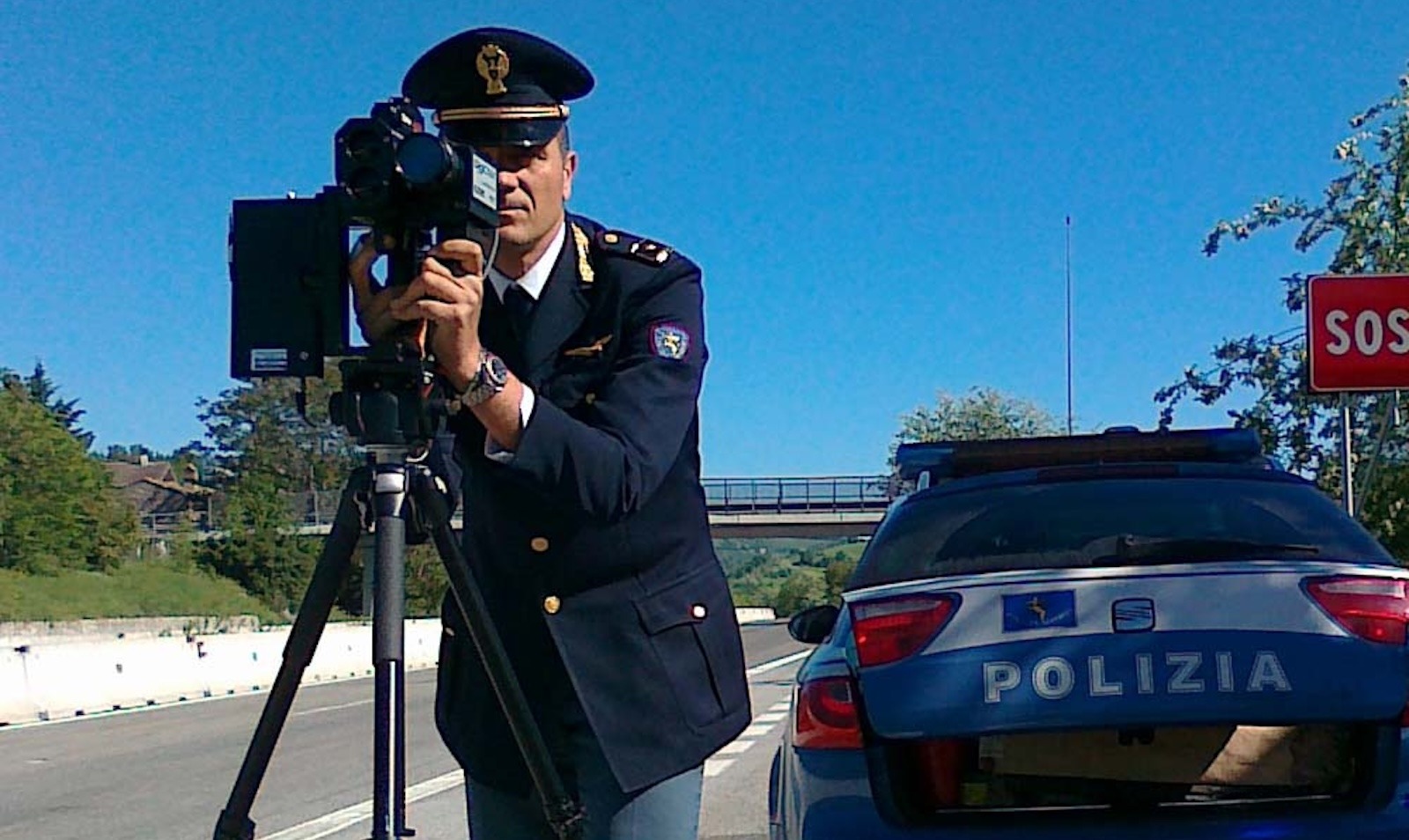 telelaser polizia stradale autovelox