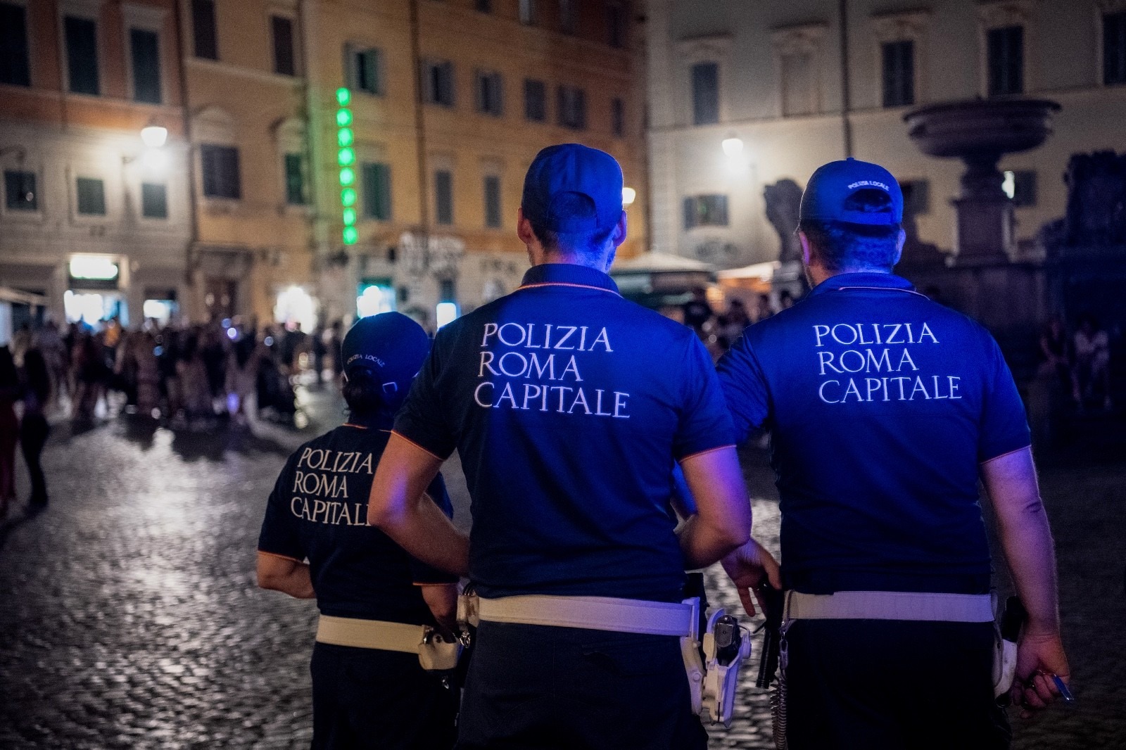 Controlli della polizia locale di Roma Capitale