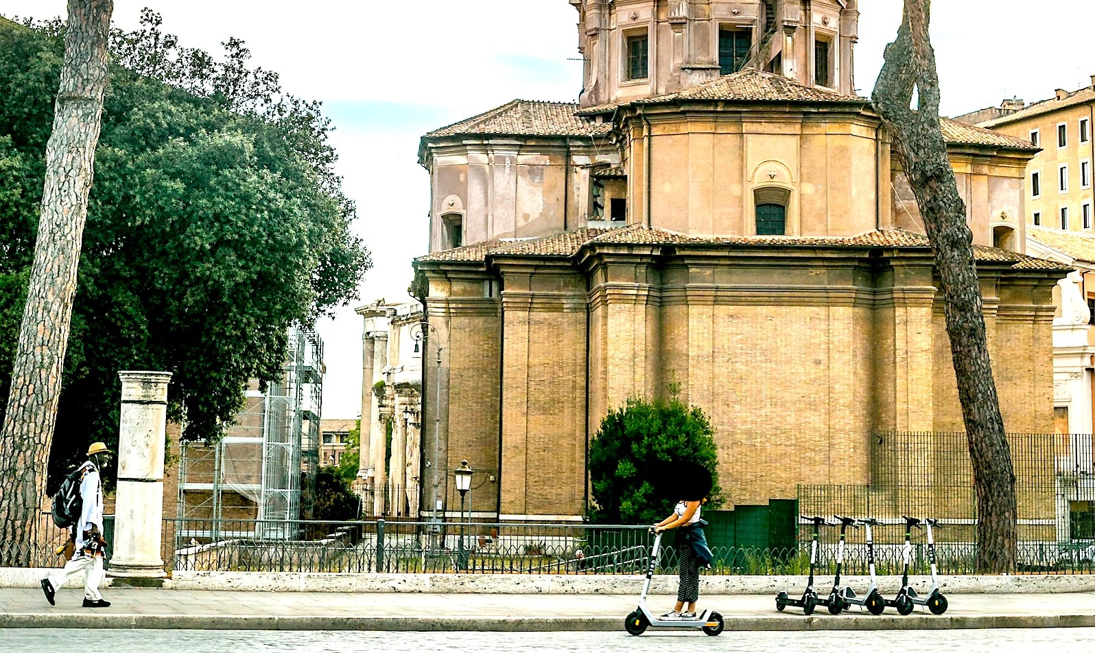 Monopattino a Roma