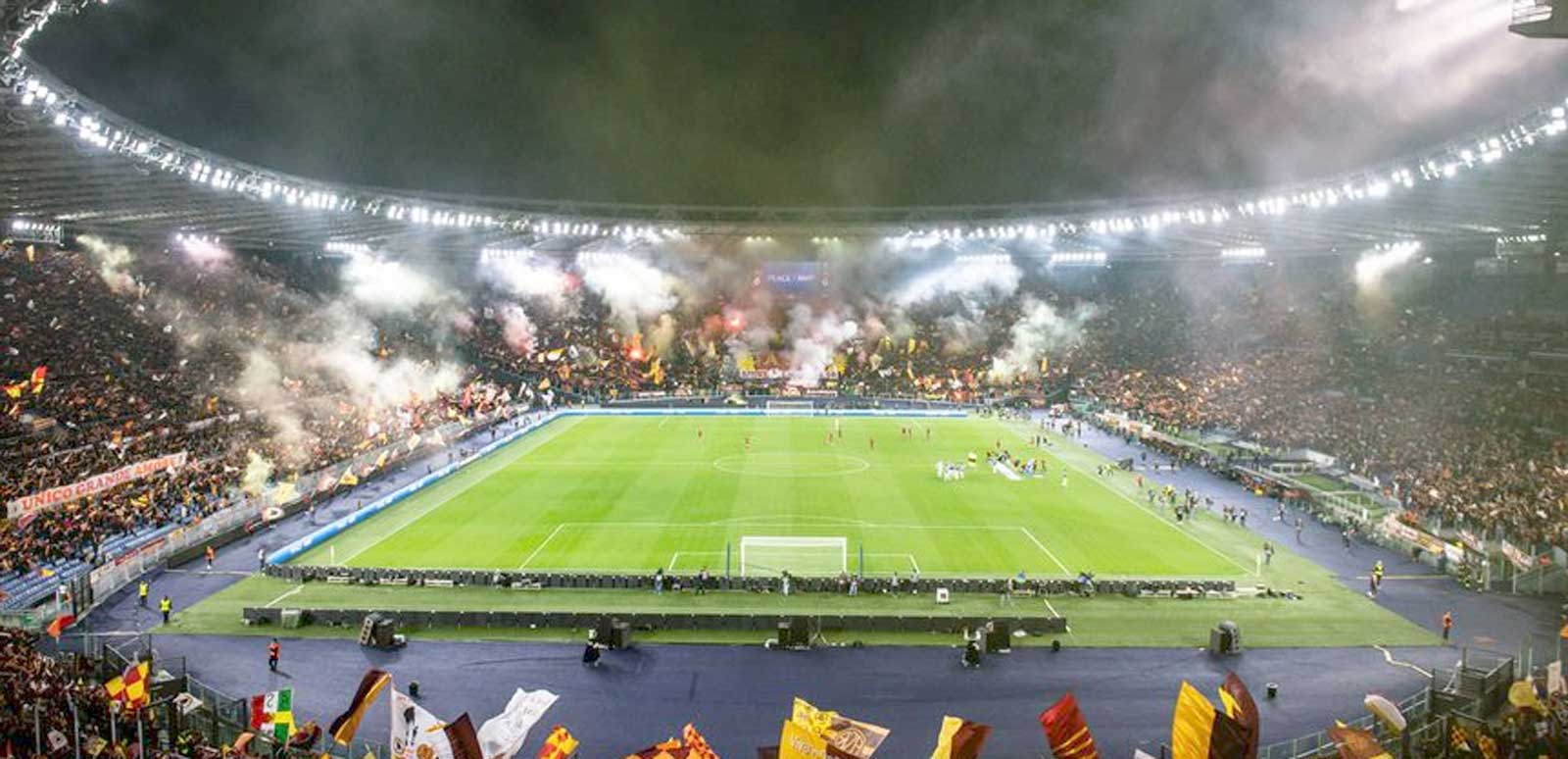 Lo stadio olimpico di Roma