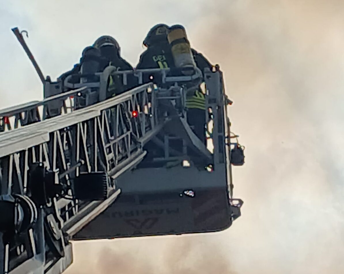 Incendio Torre Spaccato