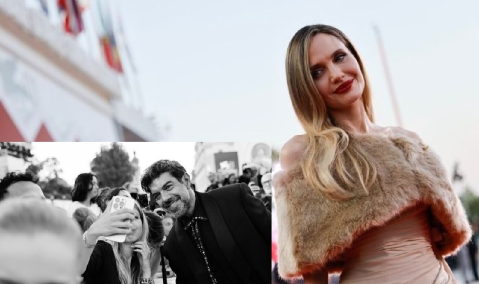 Angelina Jolie e Pierfrancesco Favino