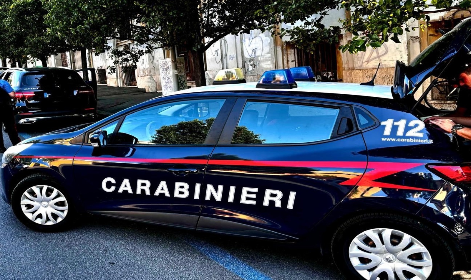 Una pattuglia dei Carabinieri