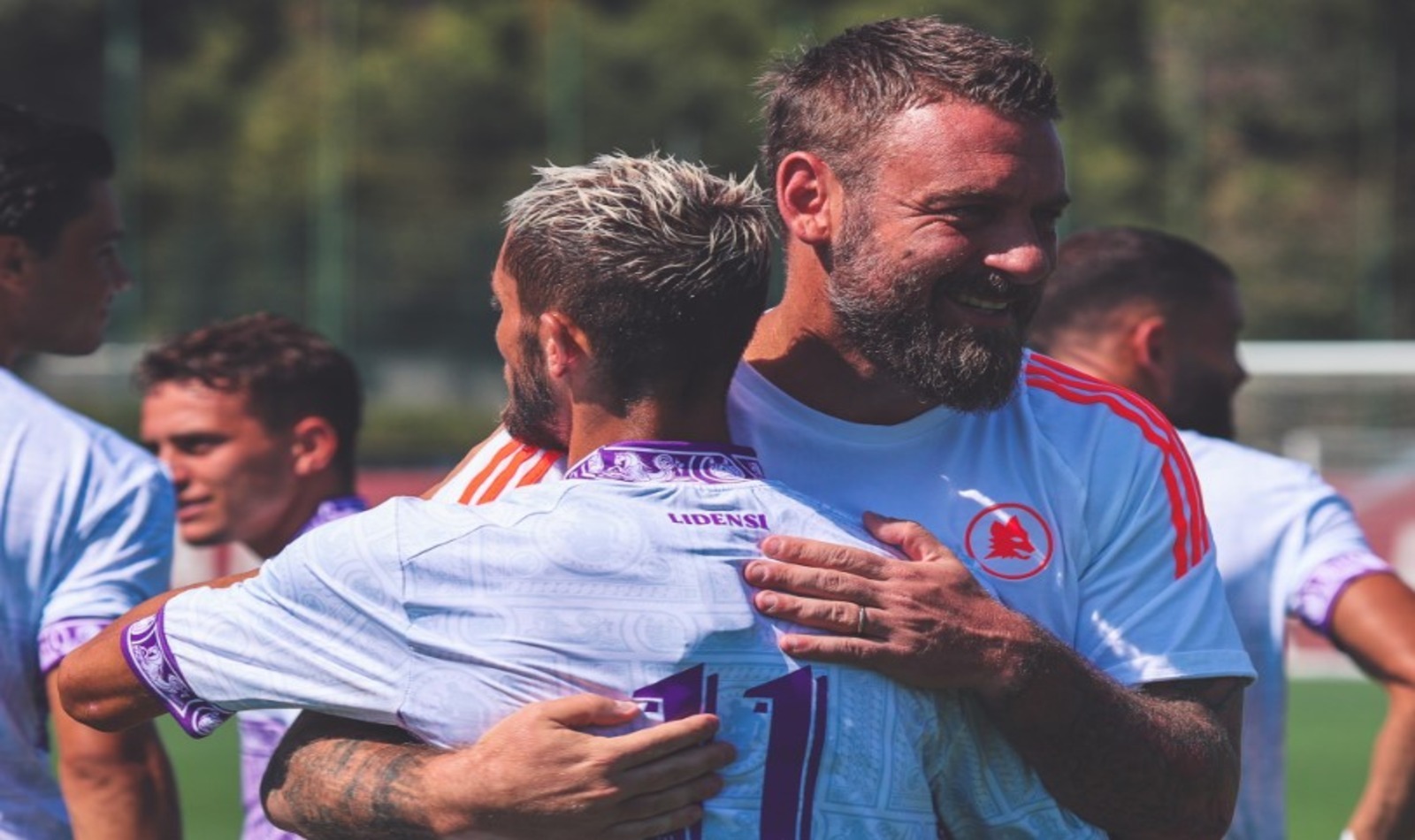 Daniele De Rossi e un calciatore della Roma