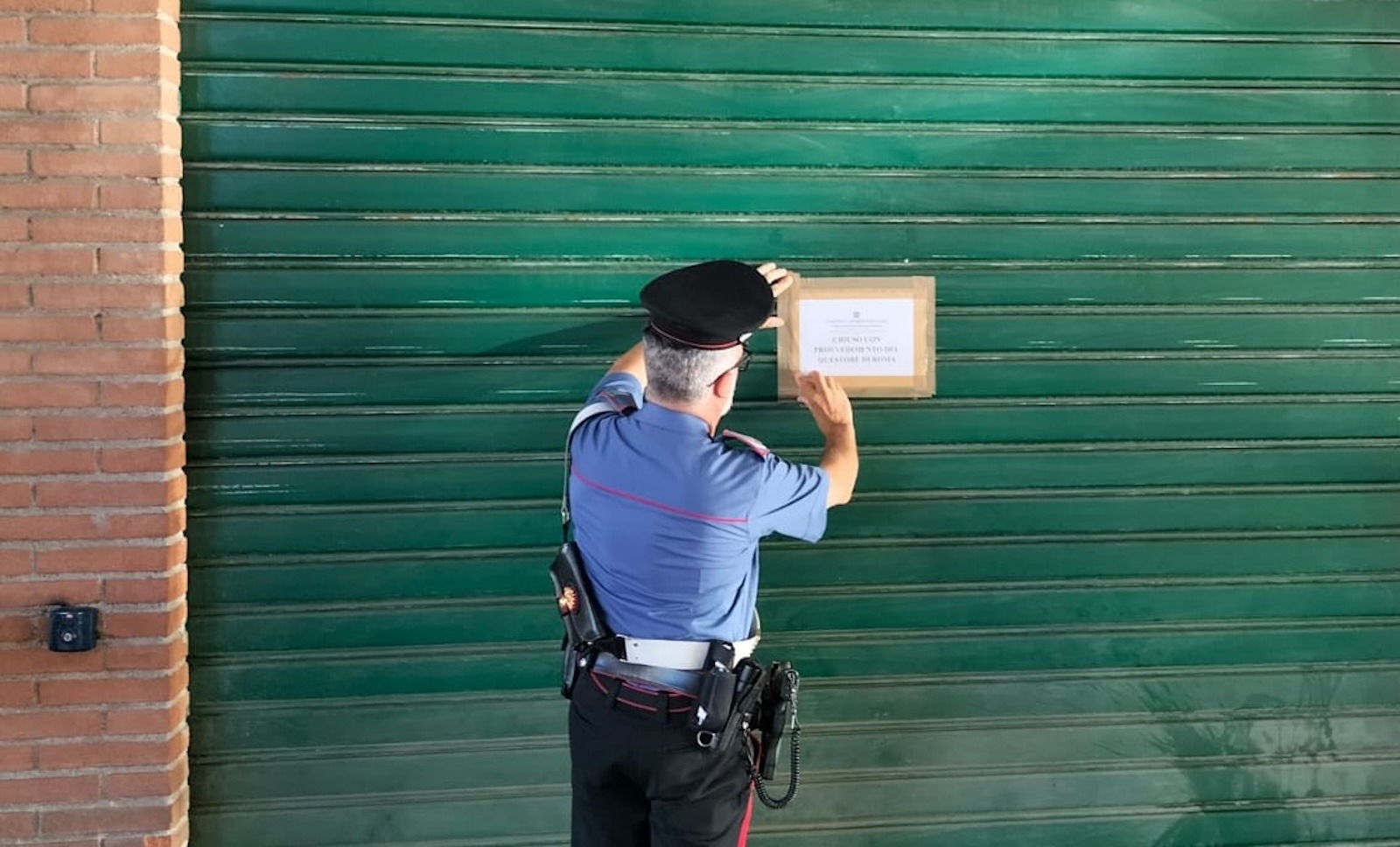 Chiuso bar a Fiano Romano: era frequentato da pregiudicati