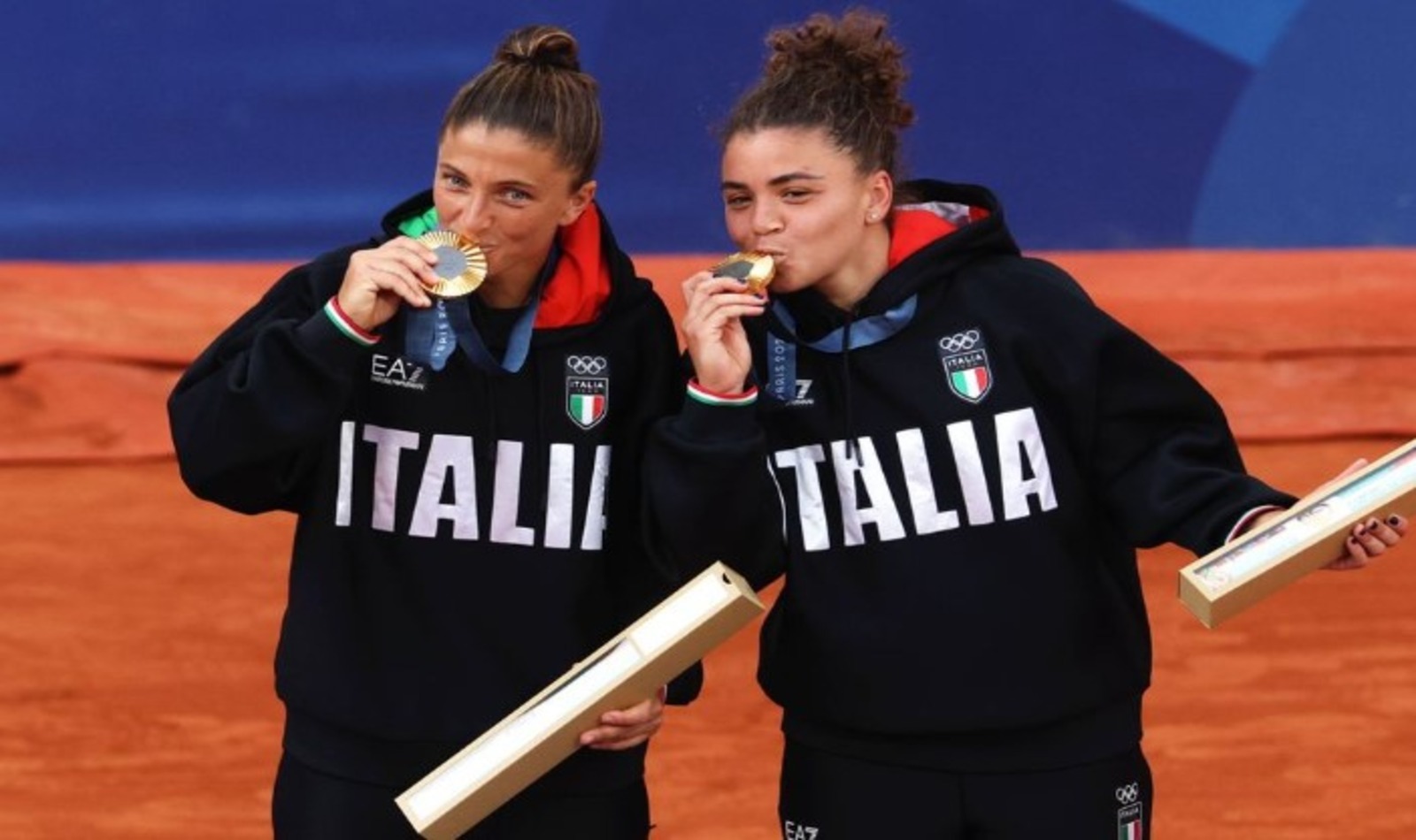 Jasmine Paolini e Sara Errani